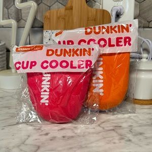 Dunkin’ Donuts cup cooler Koozies set of 2